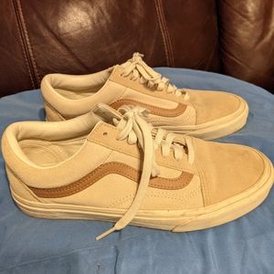 Vans for Madewell tan suede sneakers